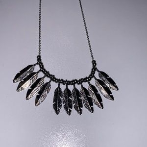 Feather necklace